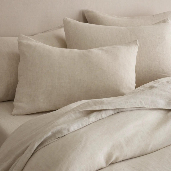 European Linen Pillowcase Set - Standard