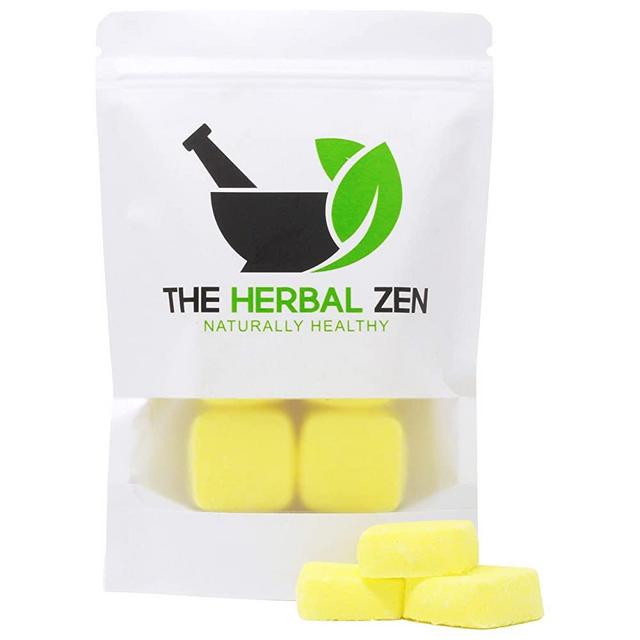 Morning Energy Shower Steamers with Essential Oils by The Herbal Zen 10-pk Aromatherapy Shower Bombs