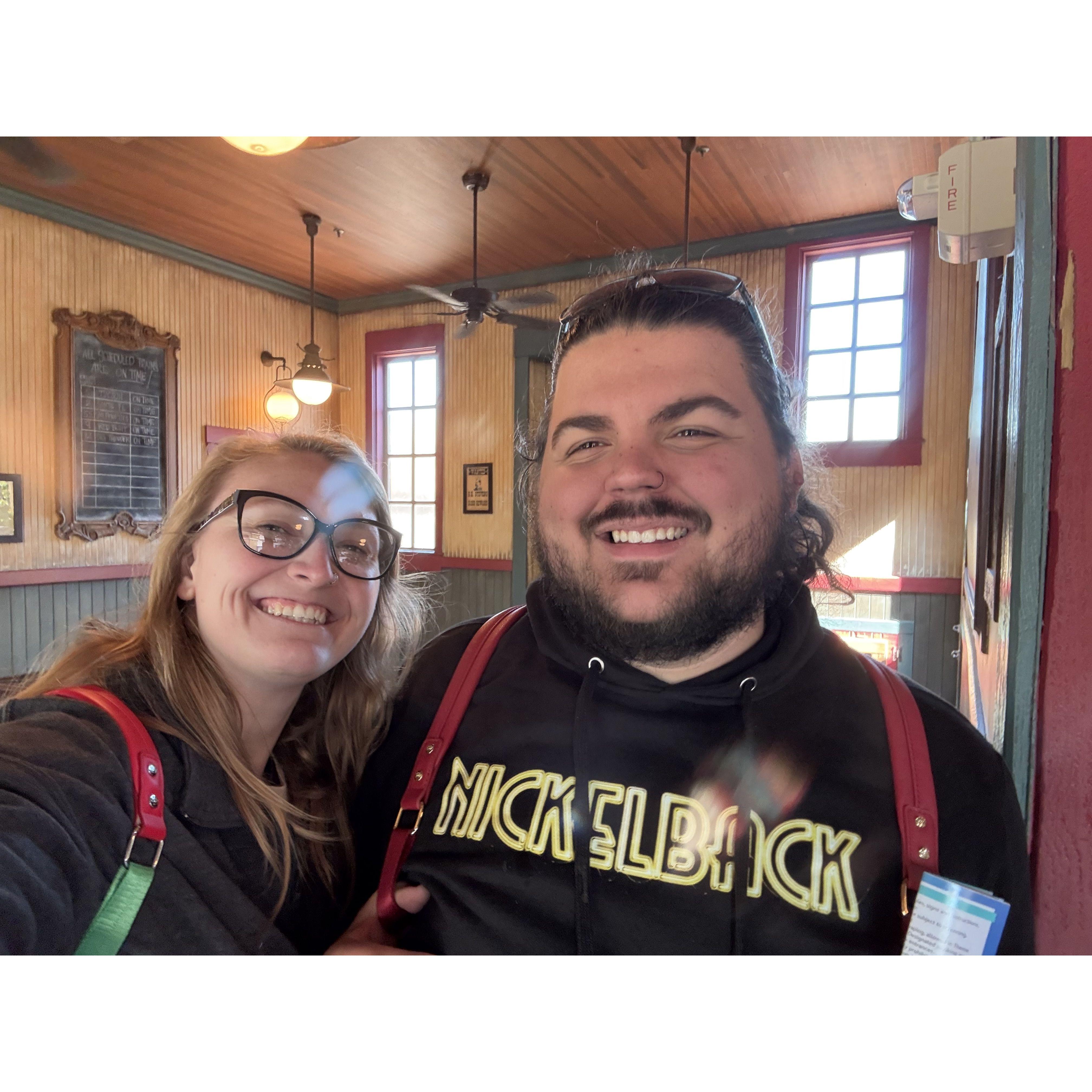 Disney again except this time I got him to smile