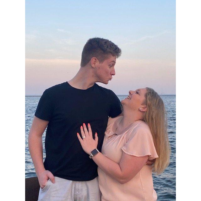 The day we got engaged!
