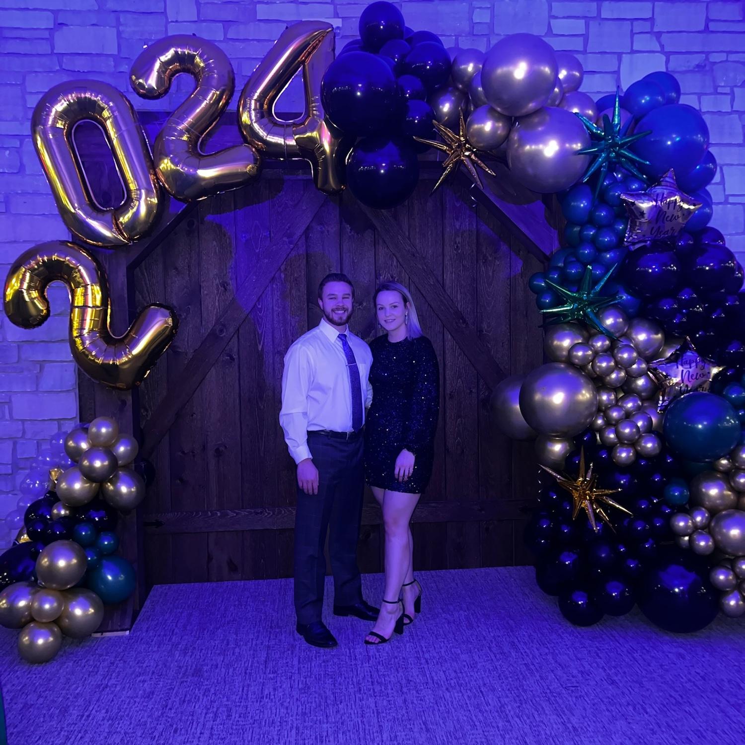 Ringing in 2024 at the same place we met at "for the second time"