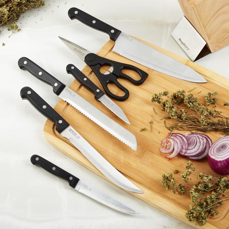 BergHOFF, DiNA Pica 7-Piece Knife Block Set | Zola