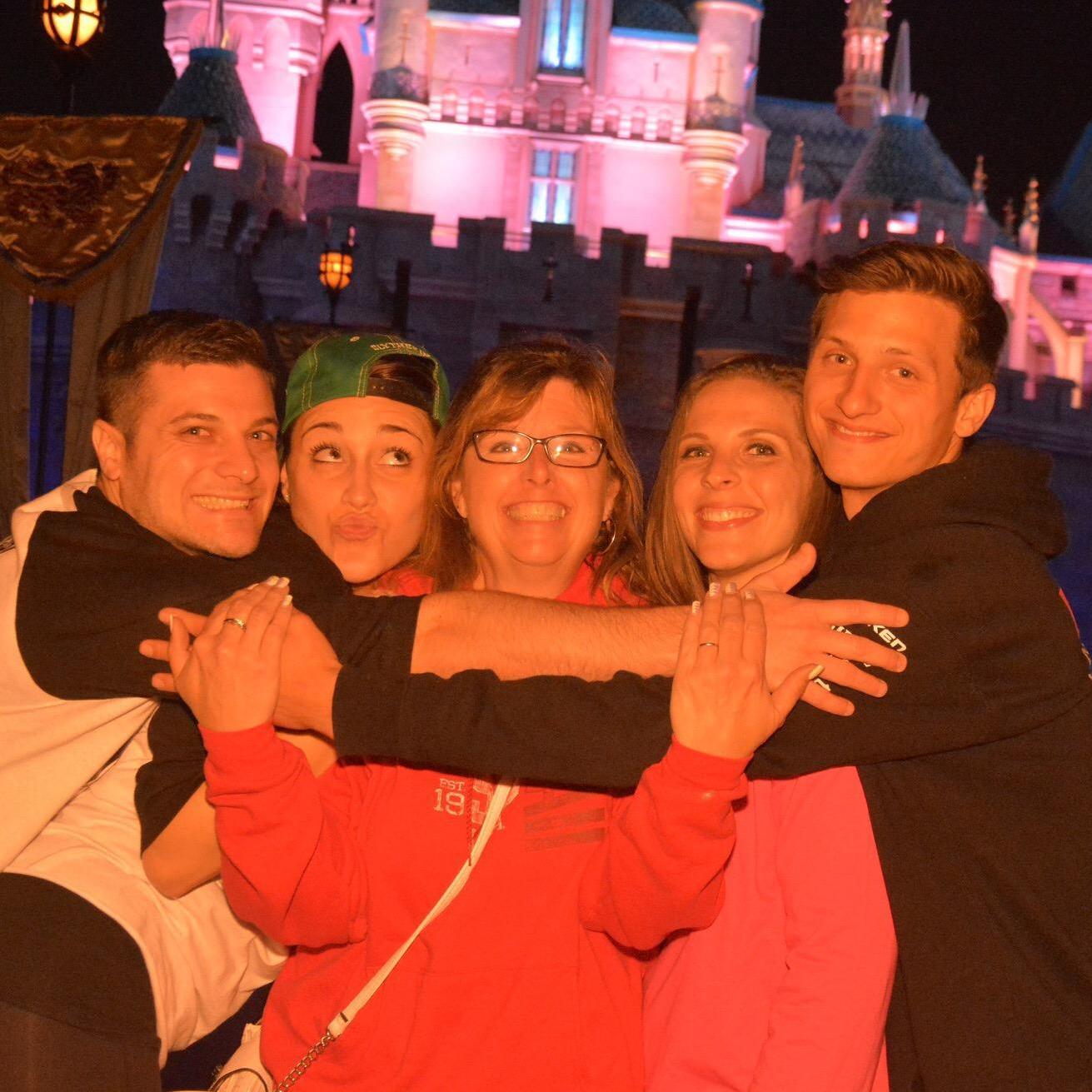 Disneyland with my Mama, Justin and Sami in April 2017!