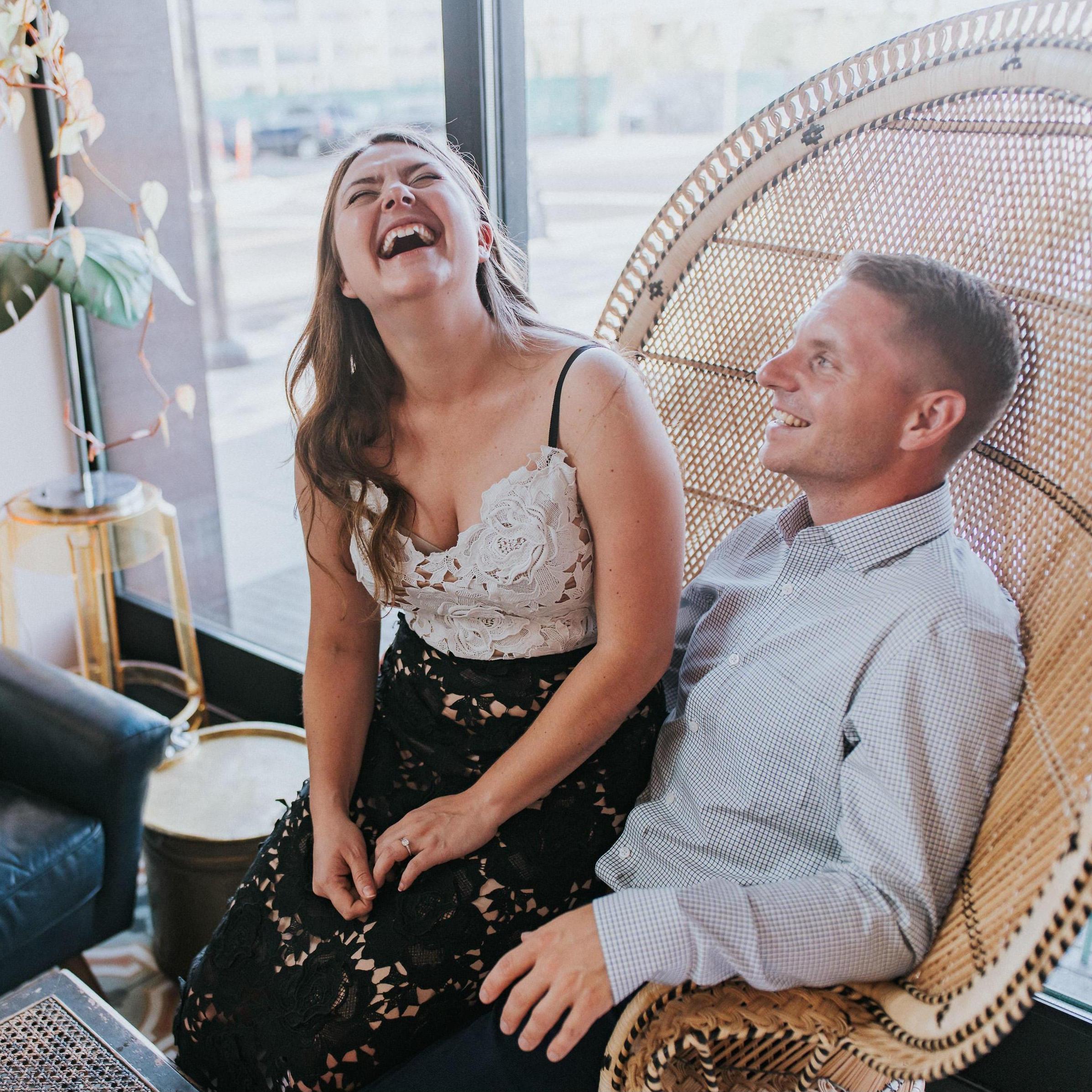 Engagement photos by Matt Schmachtenberg Photography.