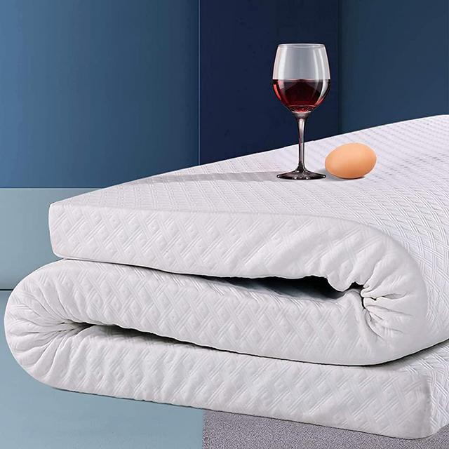 3 Inch Cool Gel Memory Foam Mattress Topper King Size Bed,Removable Soft Cover, Comfort Body Support & Pressure Relief,10 Year Warranty