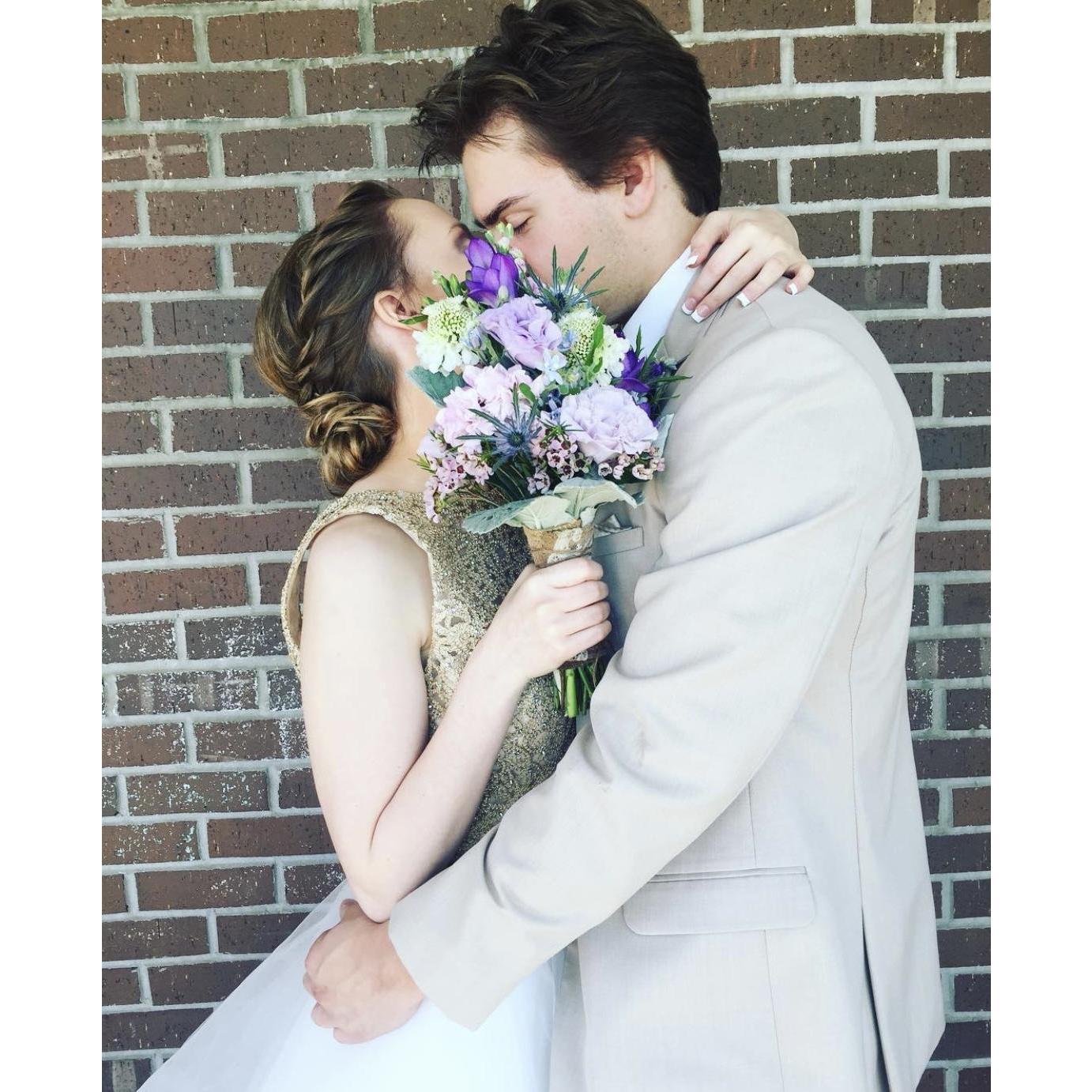 Megan's Senior prom and Connor's first year of college