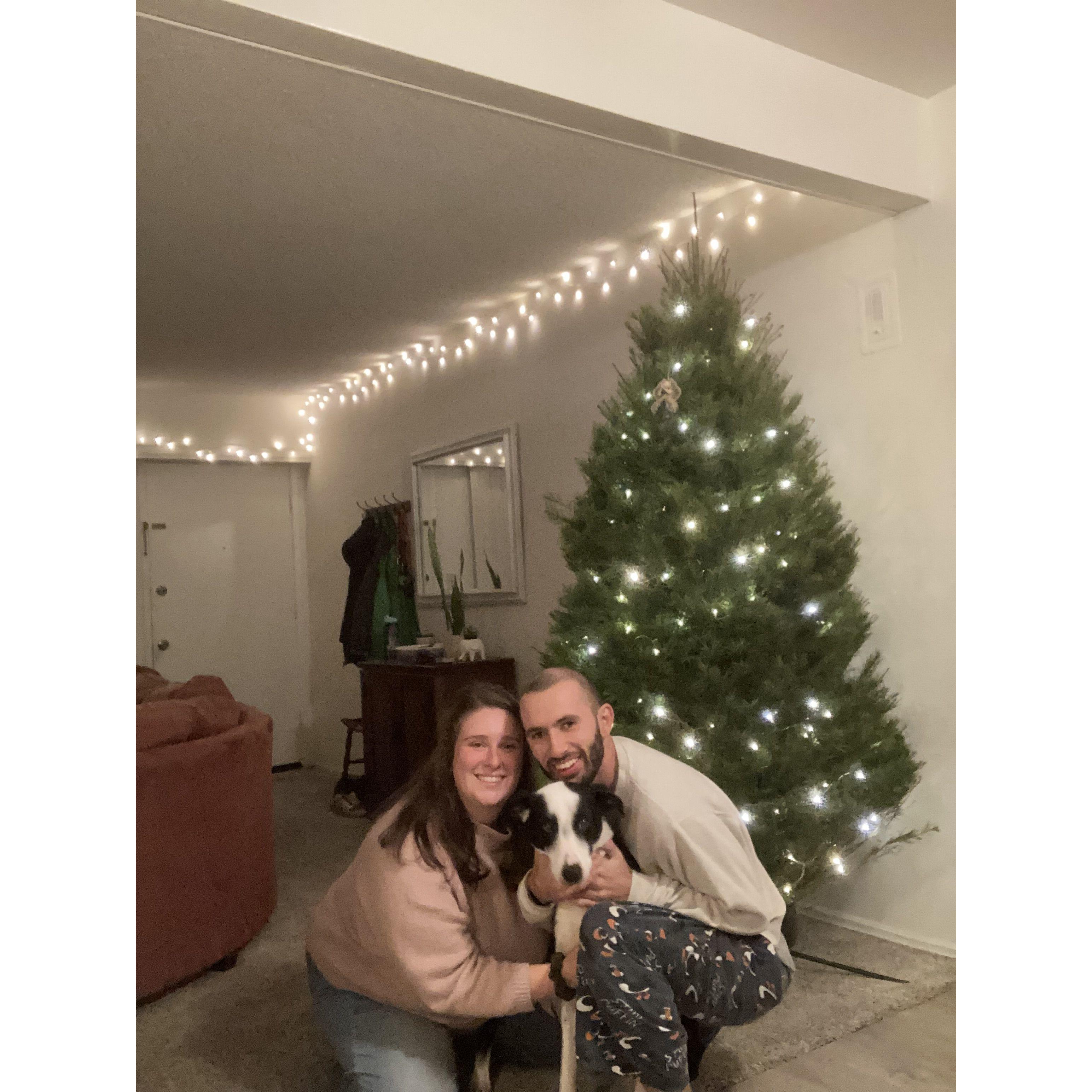 2022 - First Christmas in San Diego and with Atlas