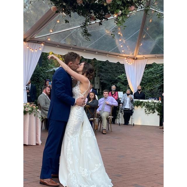 Our first dance as husband and wife