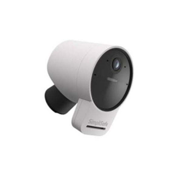 SimpliSafe - Outdoor Camera Series 2 - White