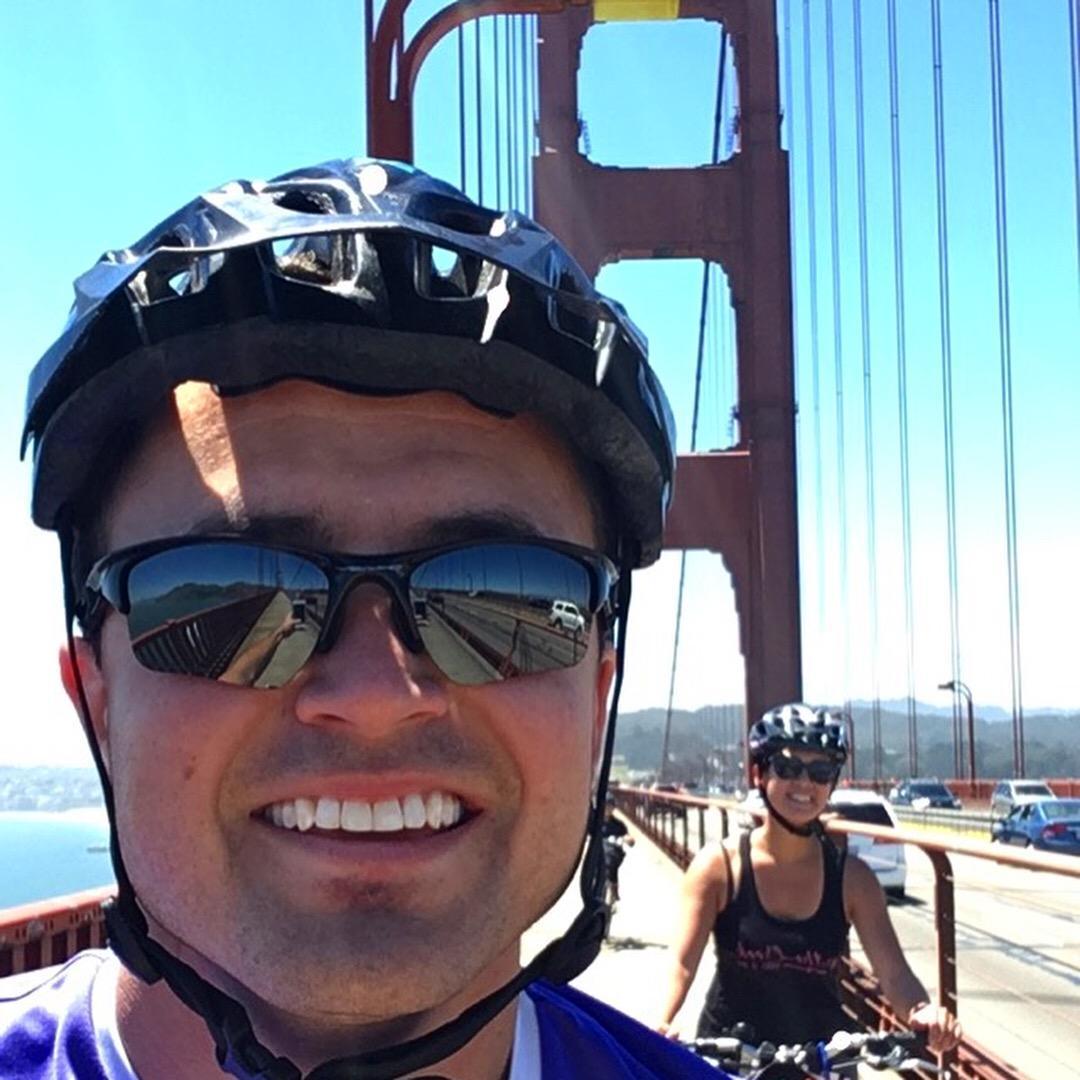 Biking the Golden Gate Bridge