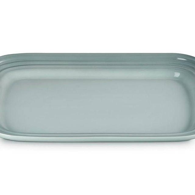 Le Creuset Stoneware Serving Platter, 16.25", Sea Salt