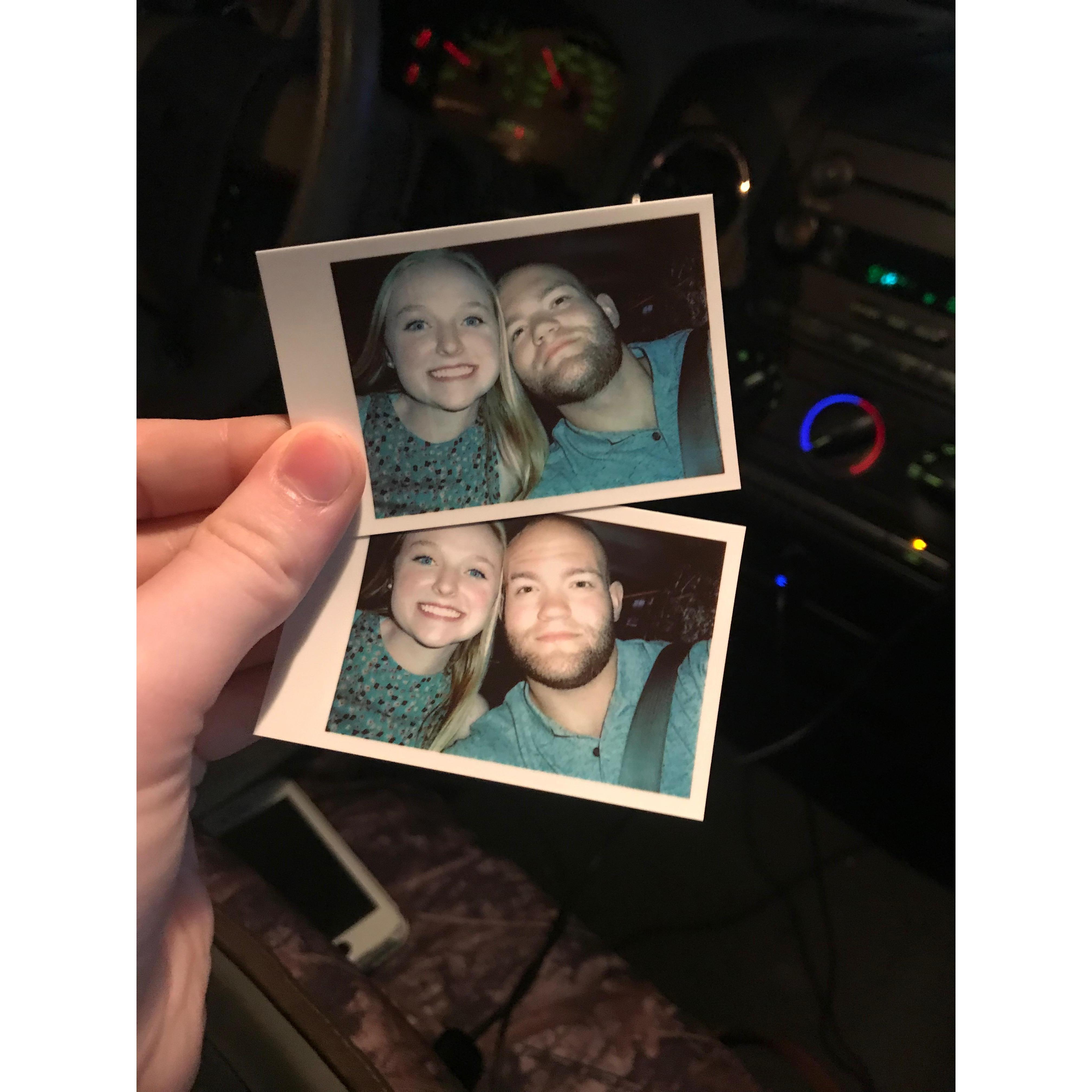 Polaroids from Sidney's 20th Birthday