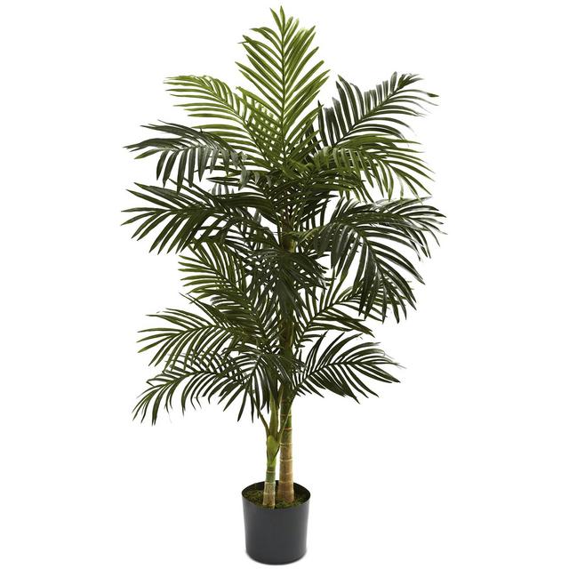 Nearly Natural 5' Golden Cane Palm Tree