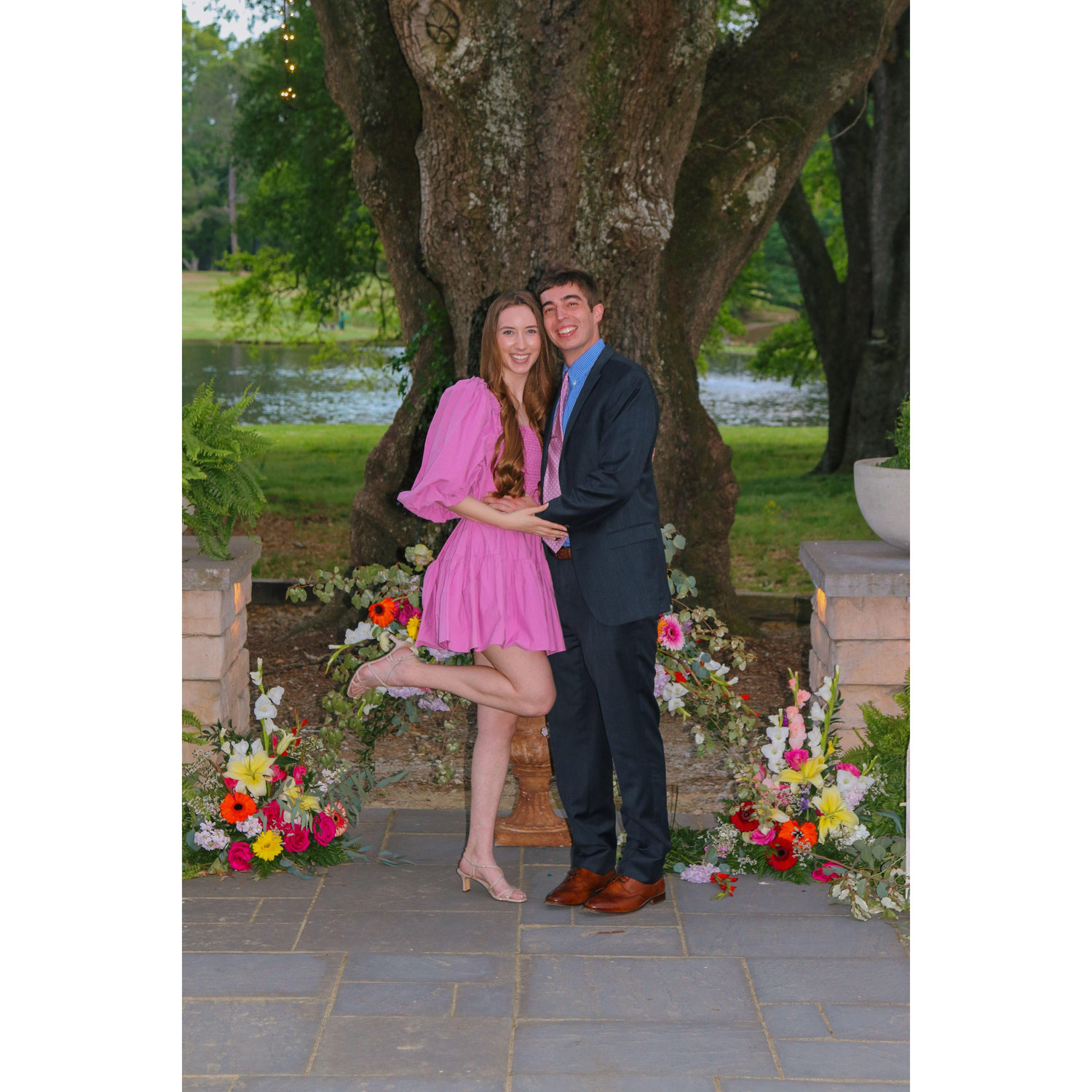 At a wedding in April 2025