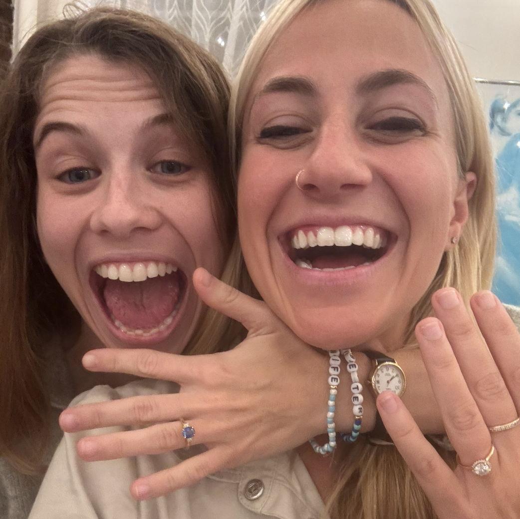 Double engayged yay!!!!