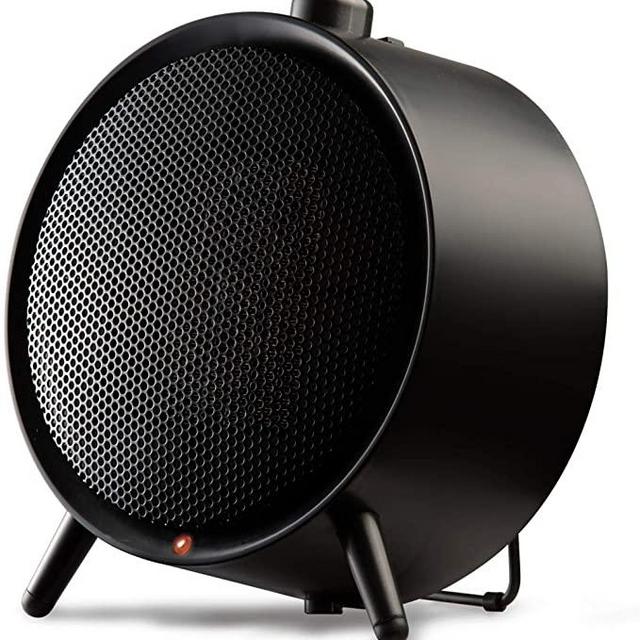 Honeywell UberHeat Ceramic Heater for Powerful Personal Heating in Small Spaces, Black - HCE200B
