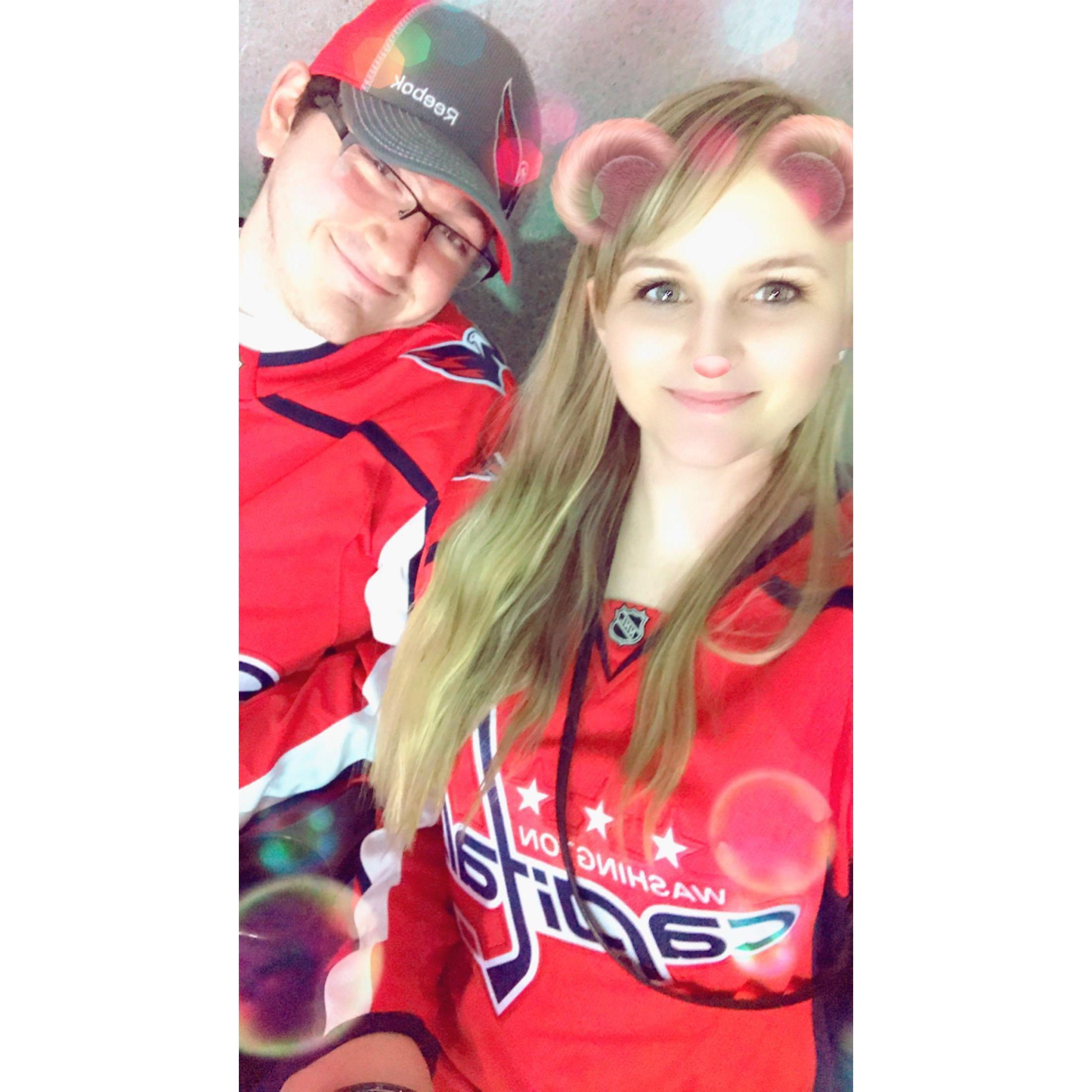 C-A-P-S! CAPS CAPS CAPS!! Our favorite date night!