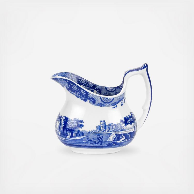 SPODE BLUE ITIALIAN DOUBLE HANDLED SOUP outlets /CREAMER.