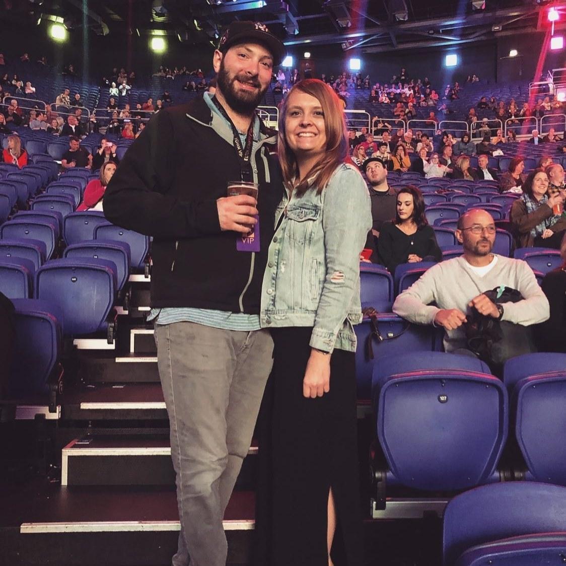 Elton John concert in Dublin!! Traveling is our fave thing and hope to do more as a married couple!