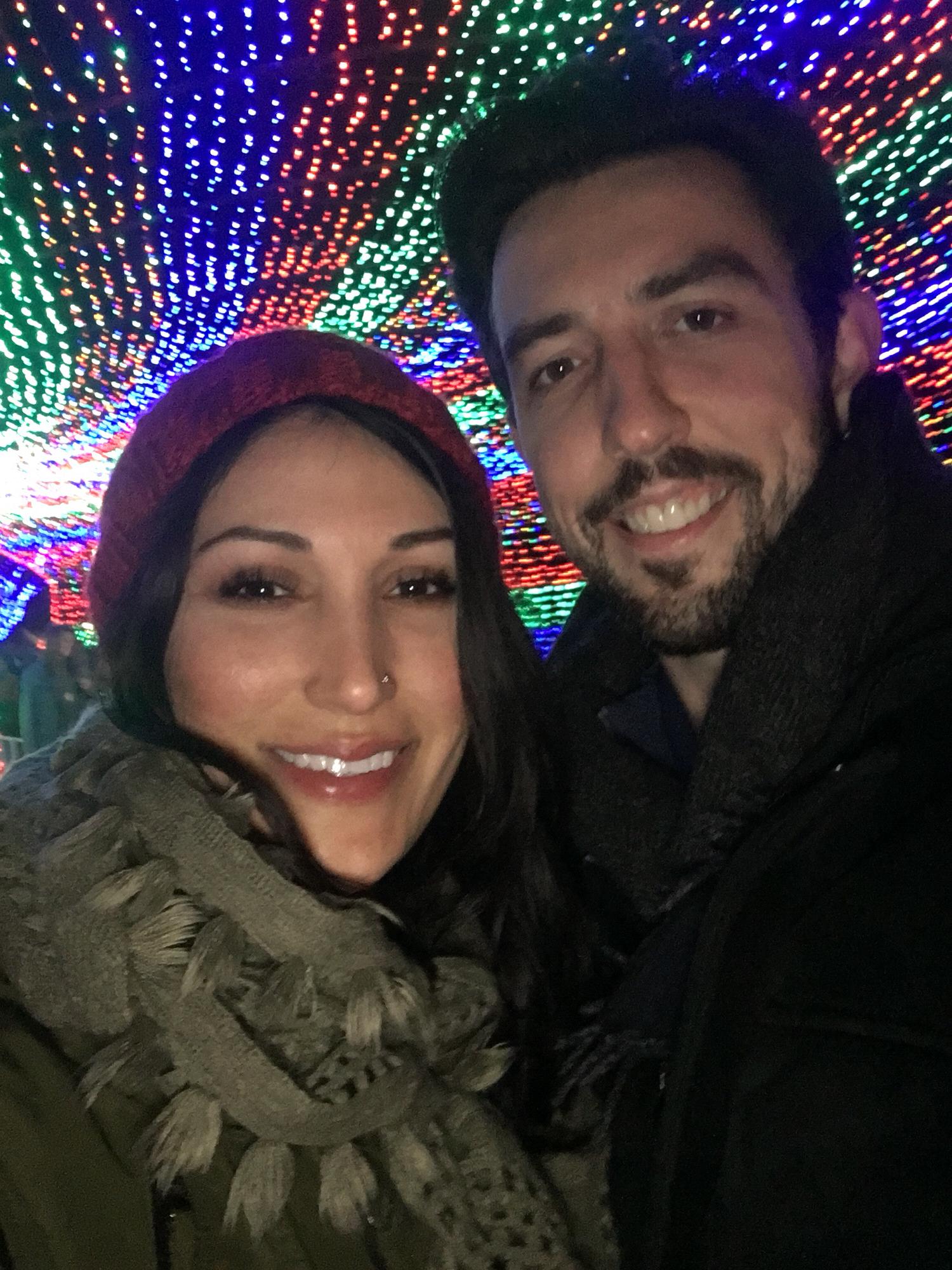 Trail of lights ☃️