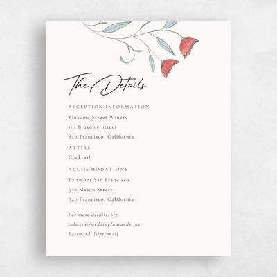 Red Summer Wedding Enclosure - Sinfonia