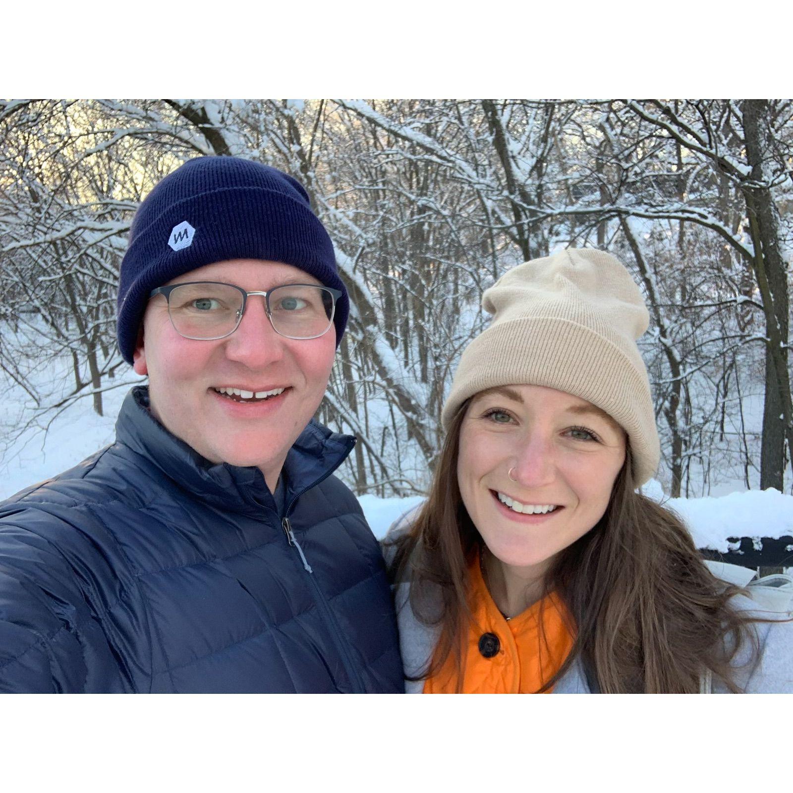 First winter in MN
