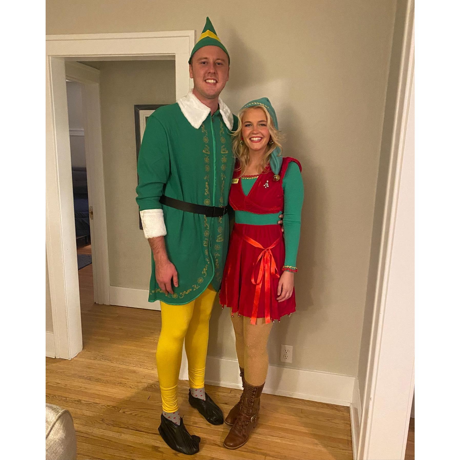 Buddy the Elf & Jovie - Halloween of 2021