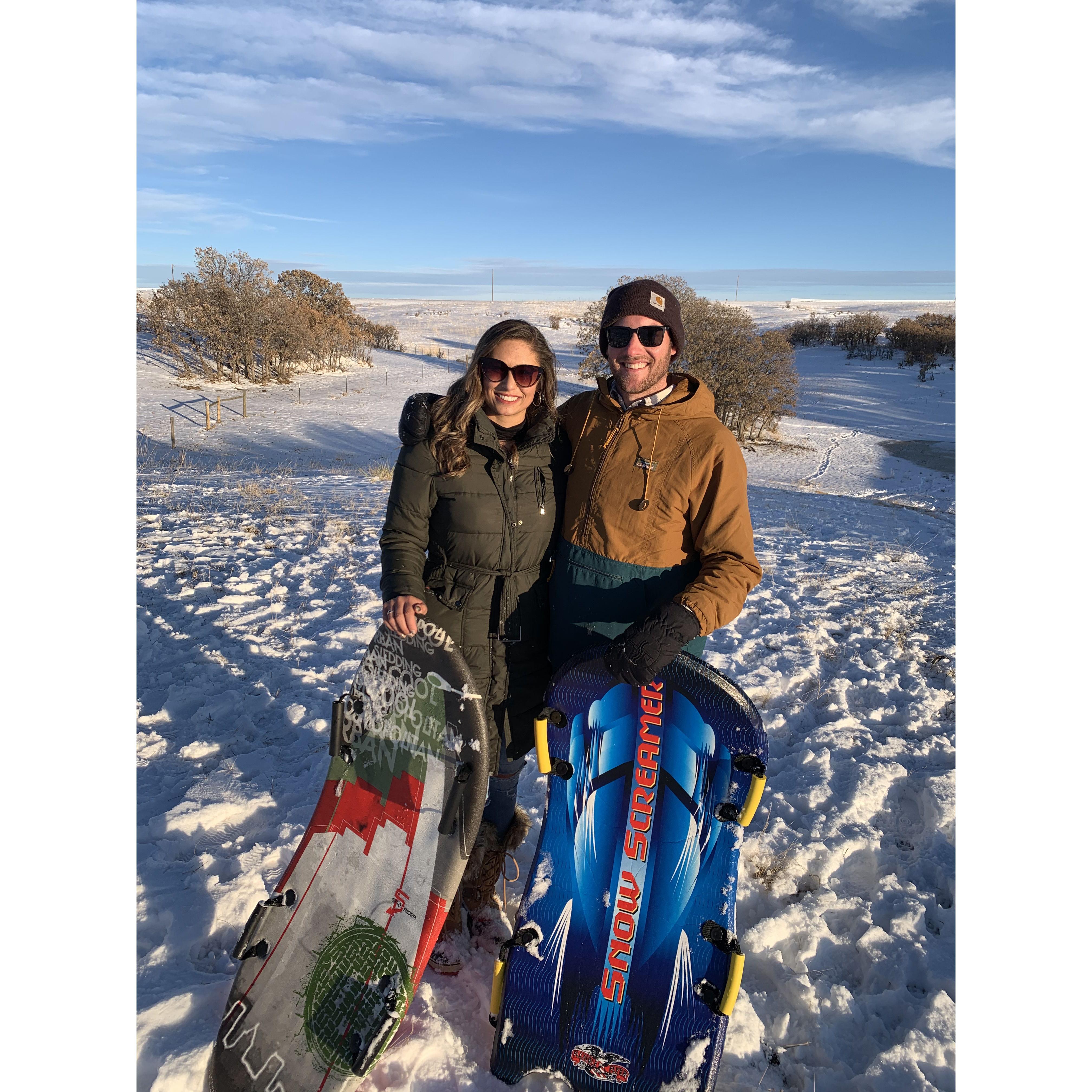 First time at the ranch together - Thanksgiving 2019