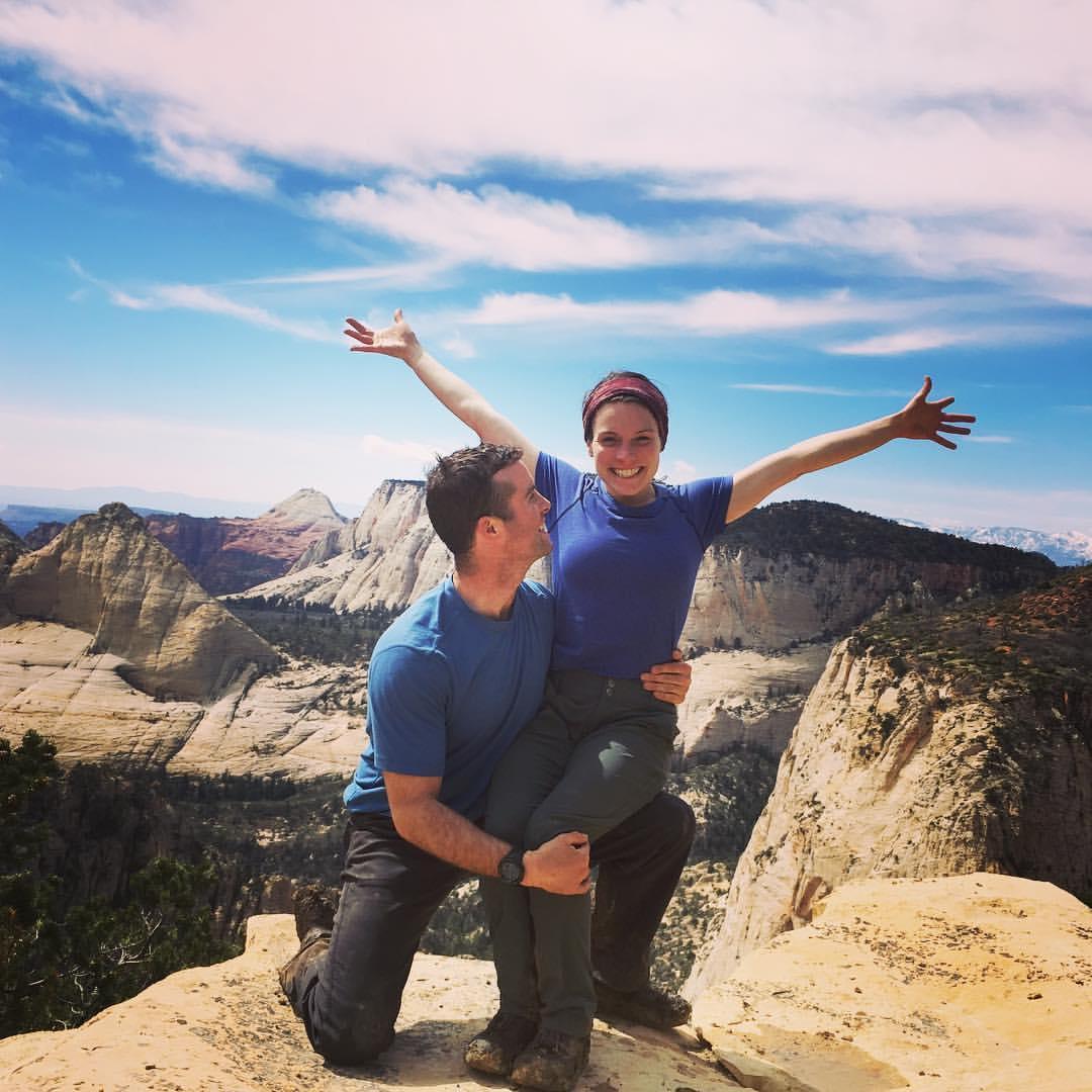 This unforgettable adventure was one of our first big trips together with many more to follow. We hiked from corner to corner of Zion National Park!