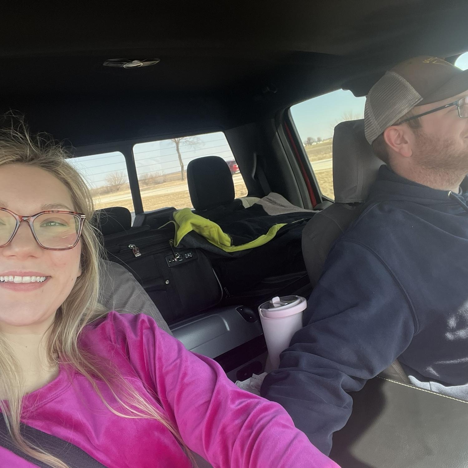 Road trip to Indiana to see Grants parents 🚘🩷