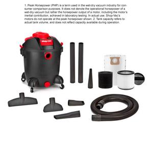 Shop-Vac 12-Gallon 6.5-Peak-HP Shop Vacuum