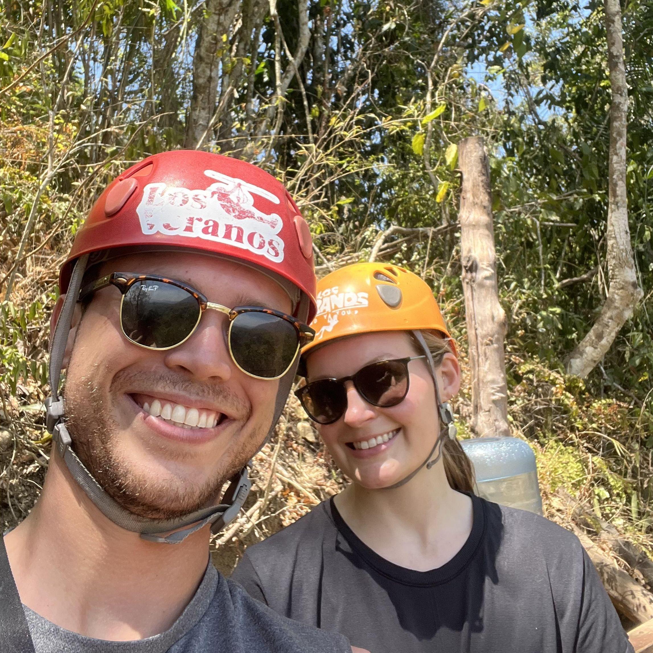 2023 - Zip-lining in Puerto Vallarta, Mexico.