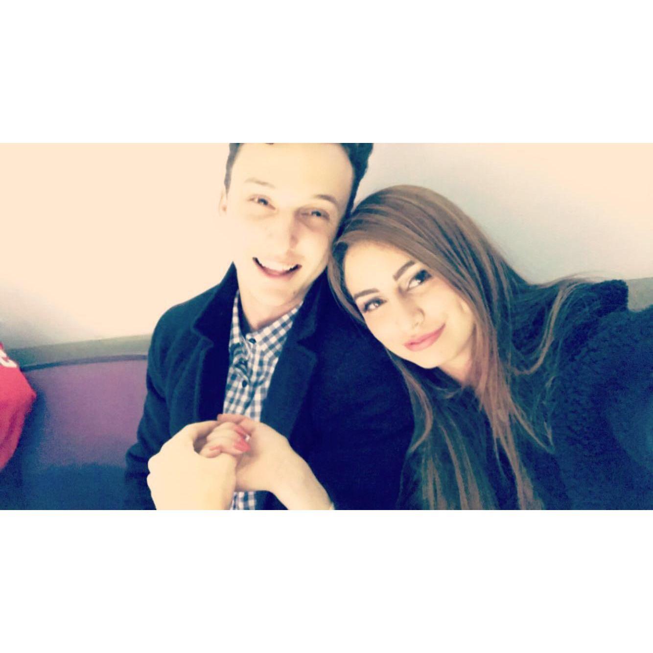 Our first picture together was a Snapchat <3