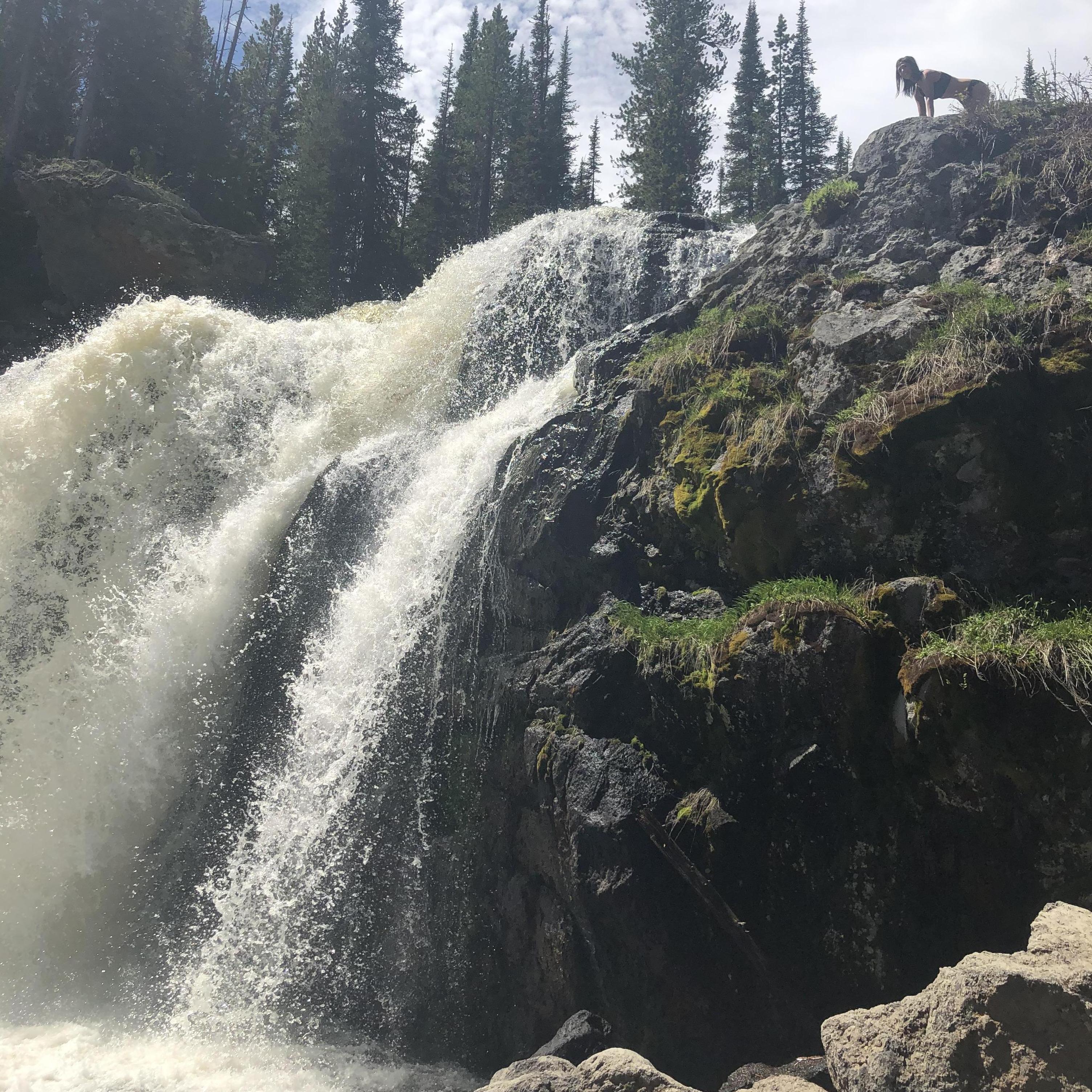 Moose Falls 2020 -- older, wiser...