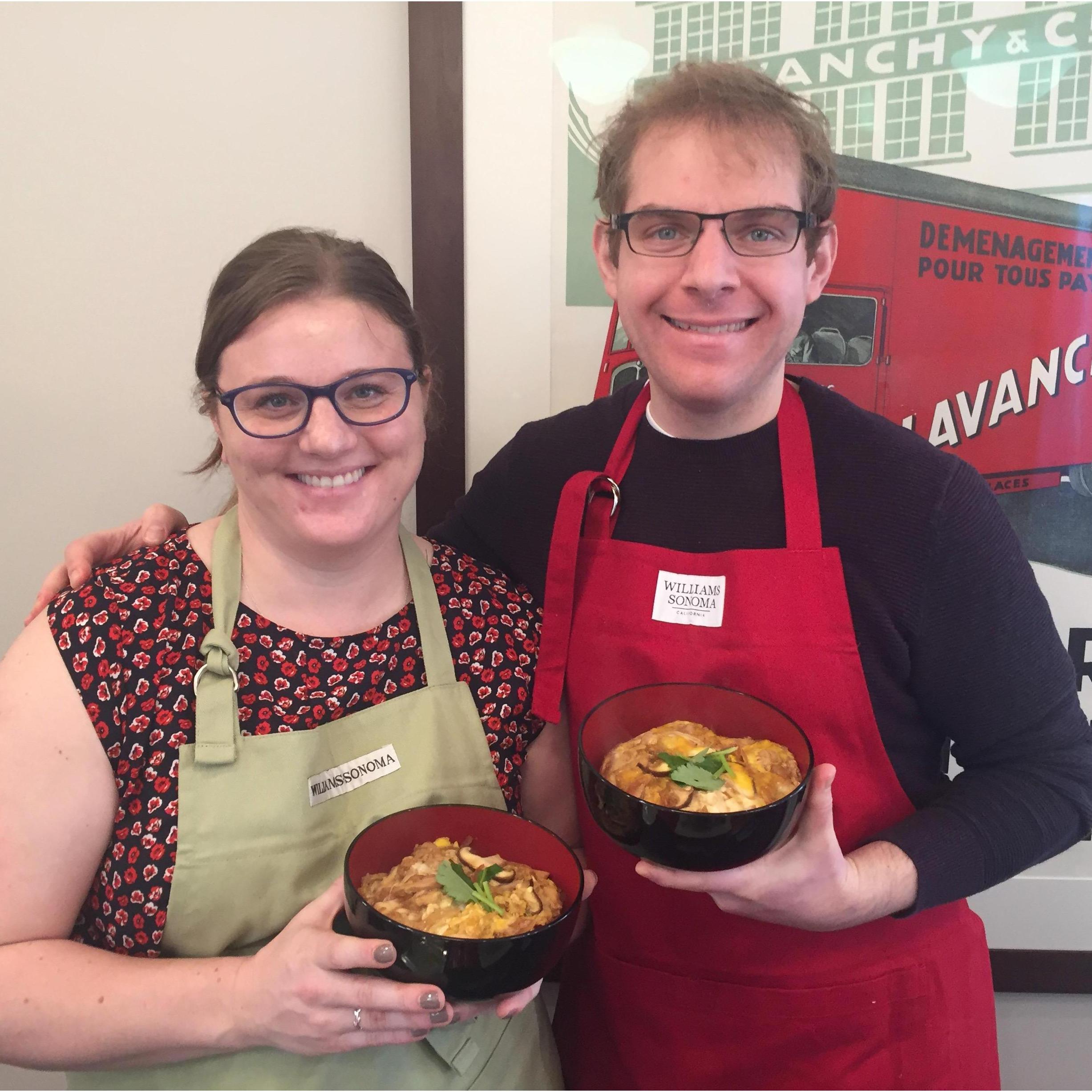 Japanese cooking class San Fran