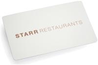 Starr restaurants gift card