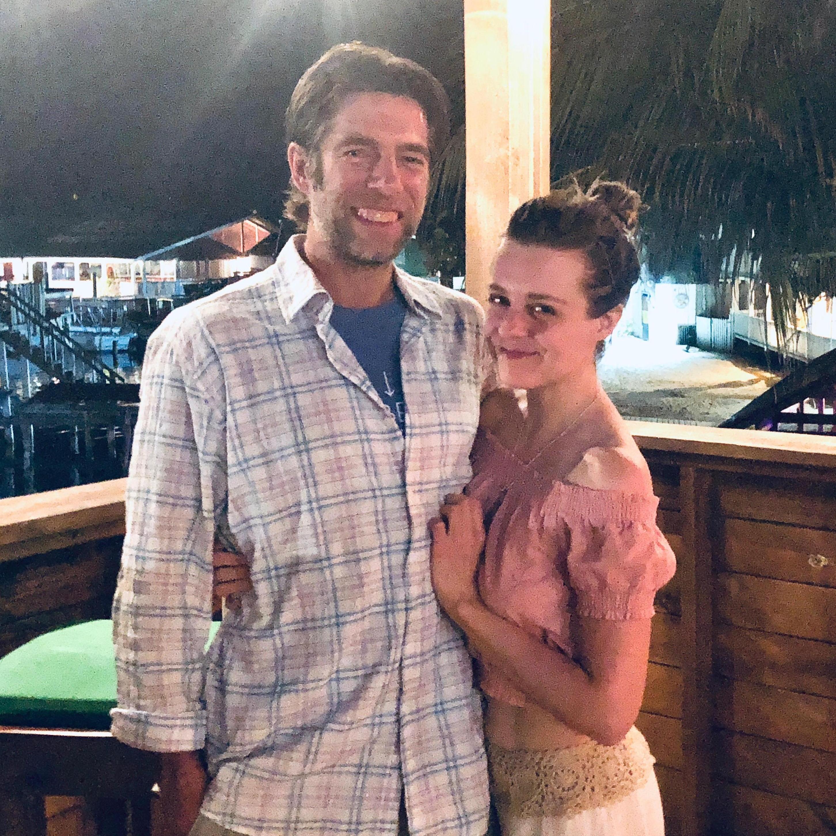 Our favorite pic of us from Roatan, and one of our favorites in general xoxo The faces say it all