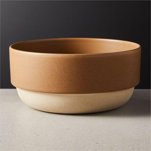 Axel Caramel Serving Bowl