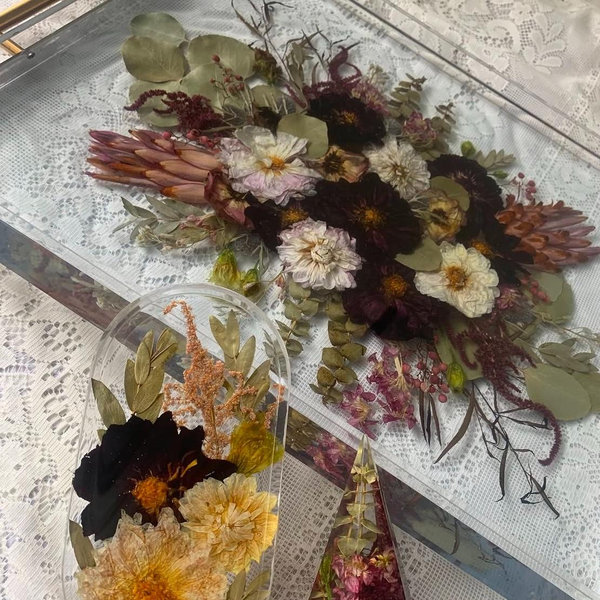Wedding flower preservation