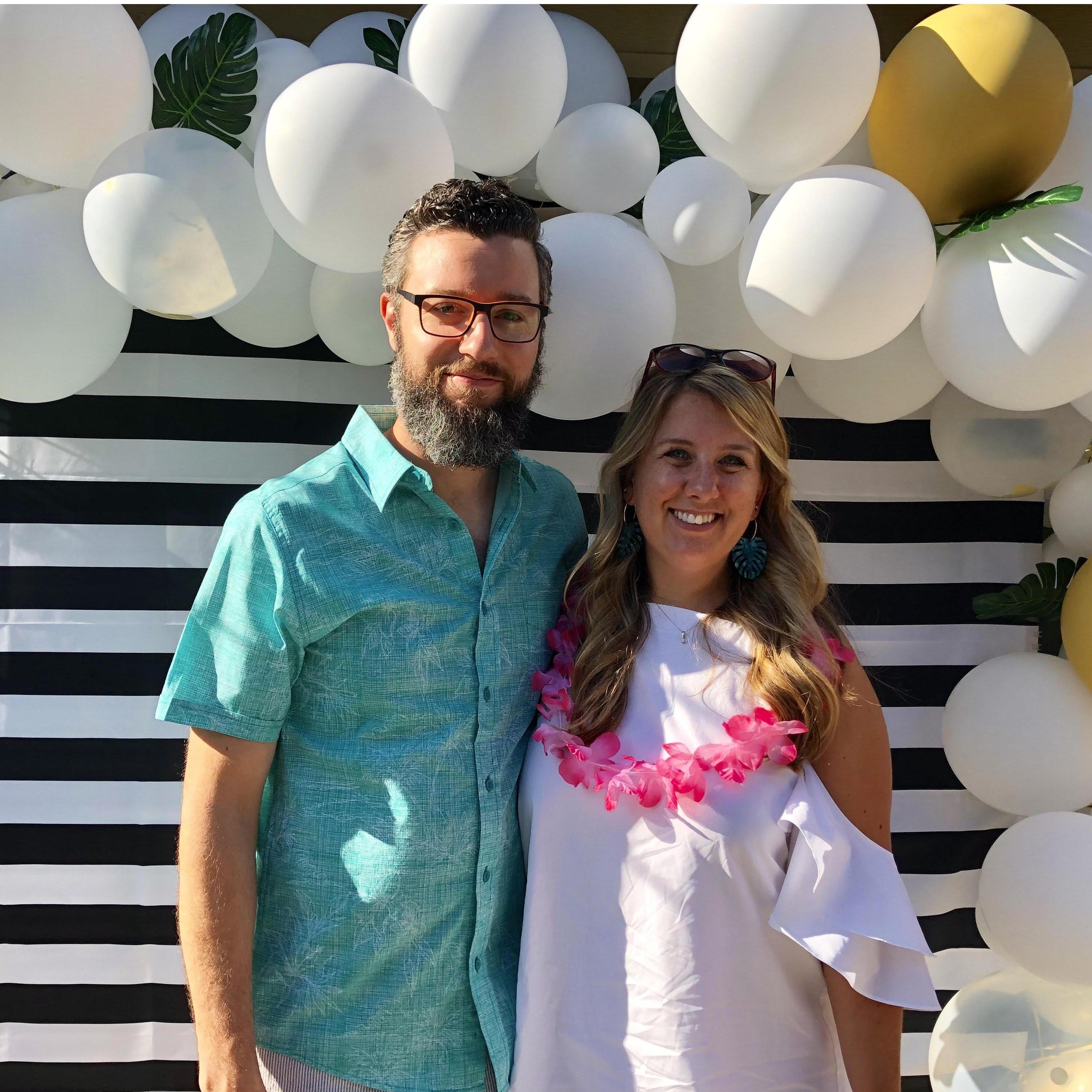 Our engagement party - July 2019