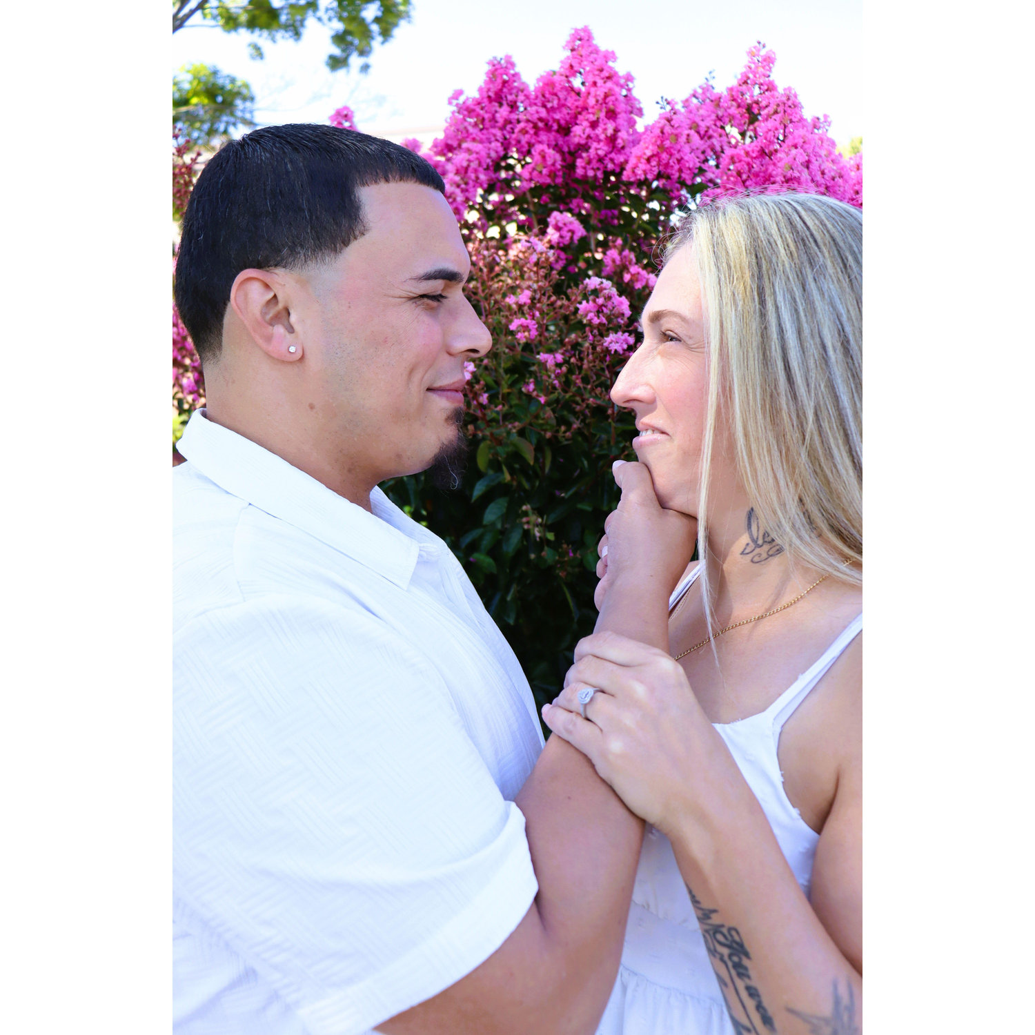 Our engagement photo shoot