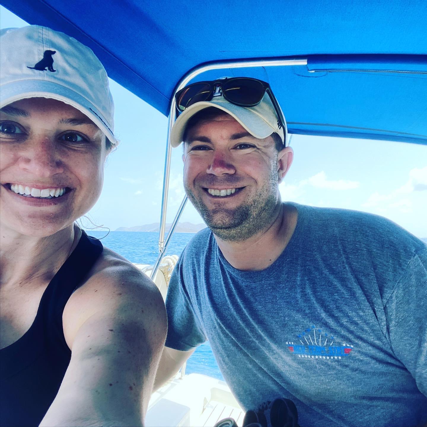 Our honeymoon sailing adventure!