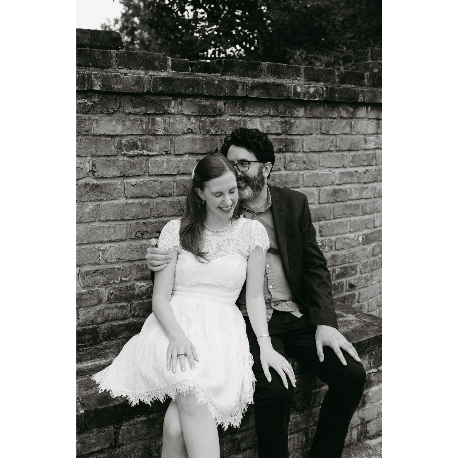 Engagement photo shoot at the historic Prytania Theatre in Uptown New Orleans.