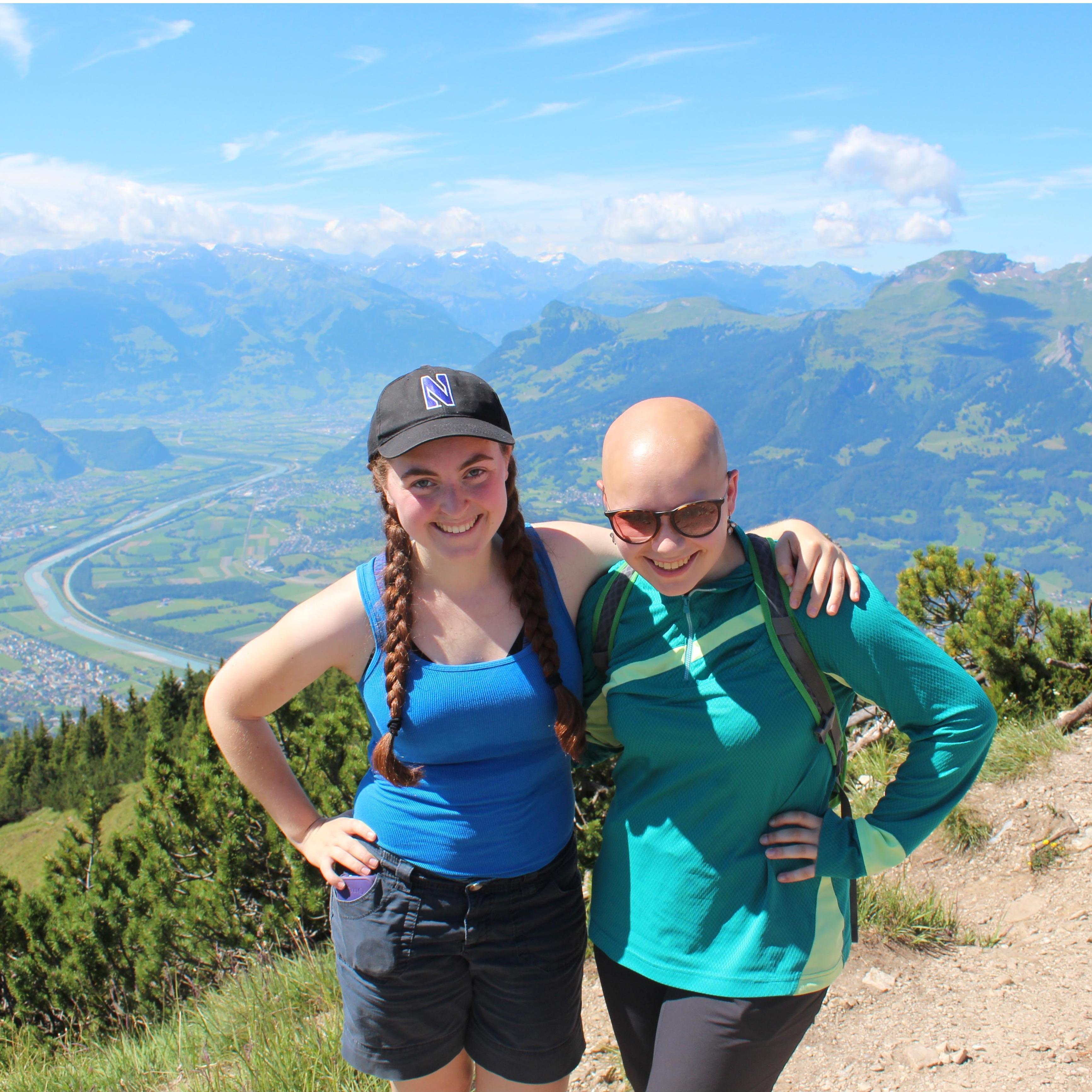 She agreed to meet me in Liechtenstein for a weekend to hike the Drei Schwestern Weg (Three Sisters Trail). This trail happens to end in the middle of the wilderness. Oops.