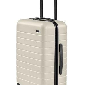 Away Carry-On Luggage, Lightweight Hardside Suitcase with Spinner Wheels, 22 Inch Airline Approved, TSA Lock, Salt White Matte
