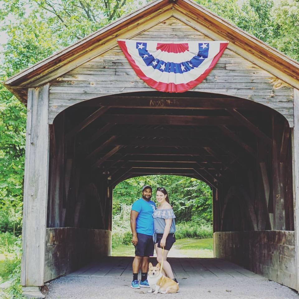 Our first outdoor adventure after moving to Cooperstown NY together.