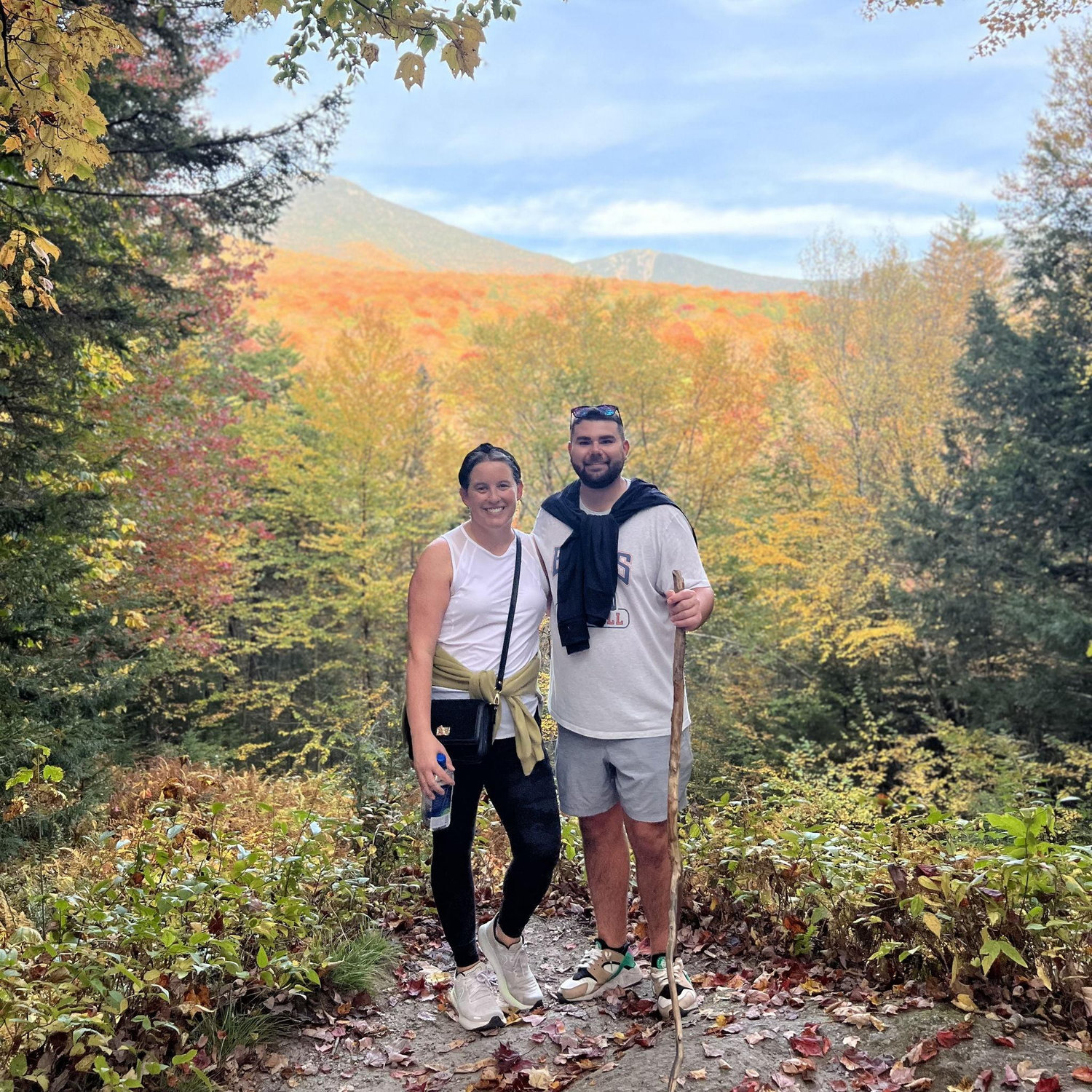 Our favorite vacation — hiking in New Hampshire