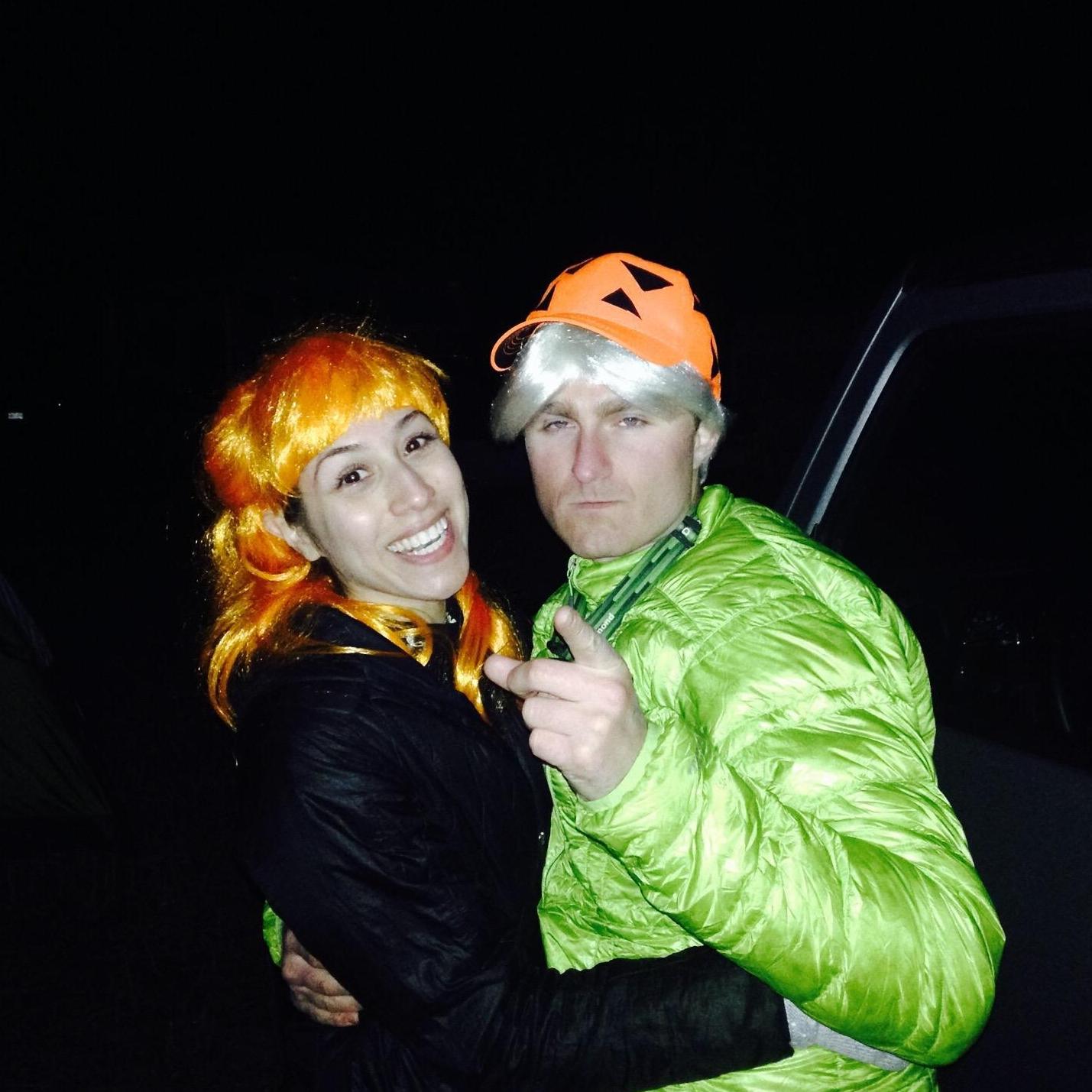 Pebbles & Bam Bam - first Holler!ween