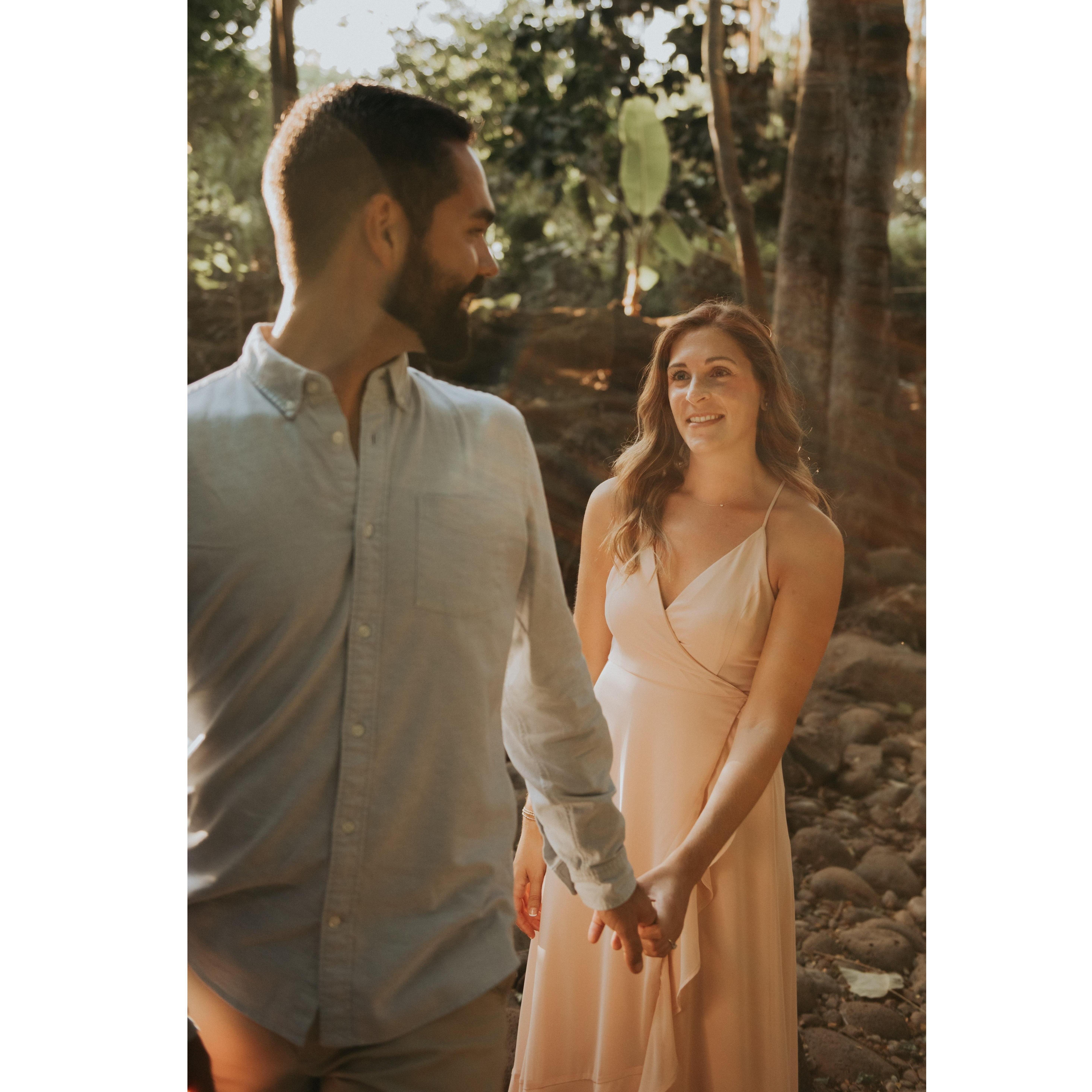 Another photo from our engagement shoot in Hawaii