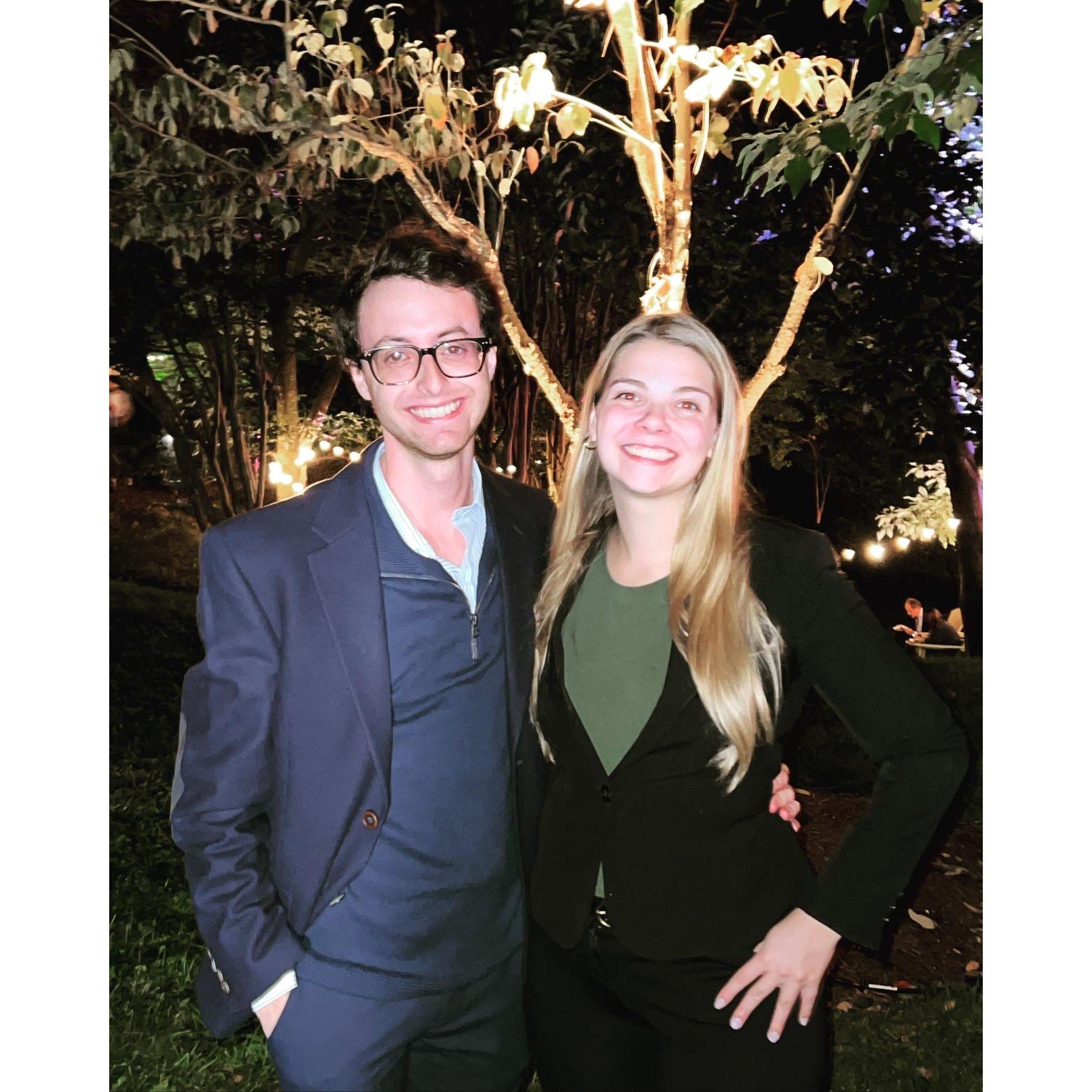 At the German Embassy Tag der Deutschen Einheit celebration